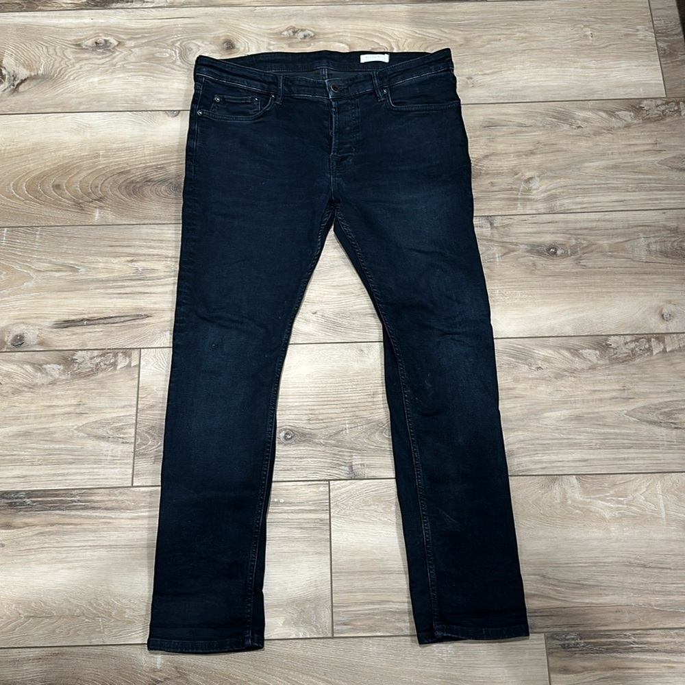 All Saints Mens Cigarette Skinny Stretch Jeans